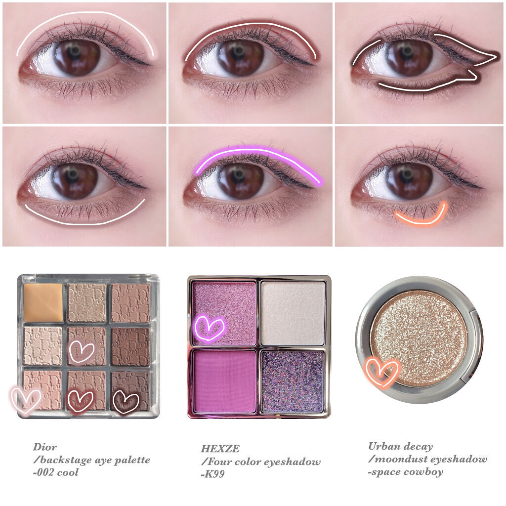 アイシャドウ/アーバンディケイ/単色アイシャドウを使ったクチコミ（2枚目）