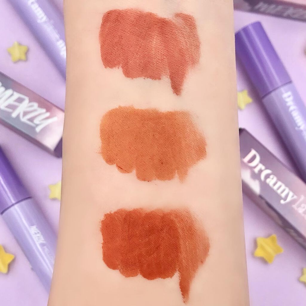 ドリーミーレイトナイト メロウティント/MERZY/リップティントを使ったクチコミ(5枚目)