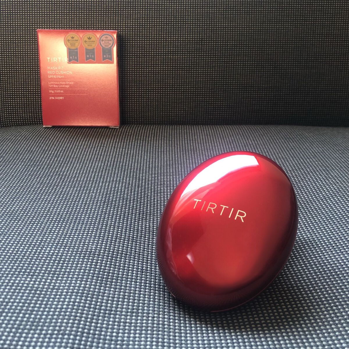 マスク フィット レッド クッション/TIRTIR(ティルティル)/クッションファンデーションを使ったクチコミ（1枚目）