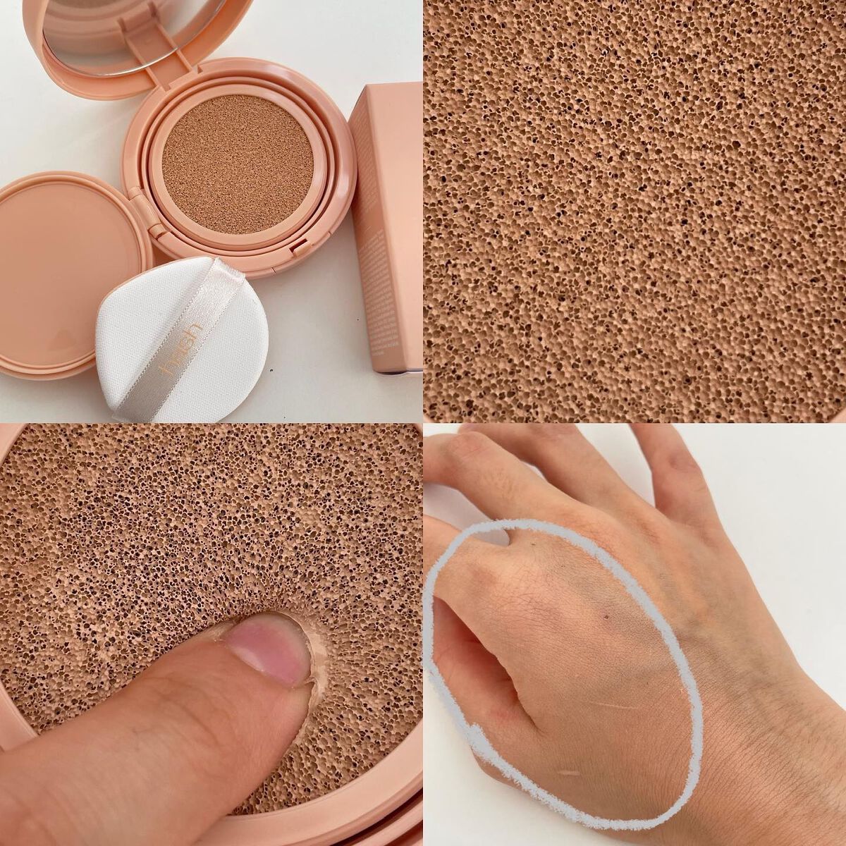 クラウド スキン グロー クッション XX01 ホンデ/HASH/クッションファンデーションを使ったクチコミ(2枚目)