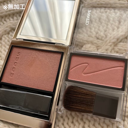 チークブラッシュ/CEZANNE/パウダーチークを使ったクチコミ(2枚目)