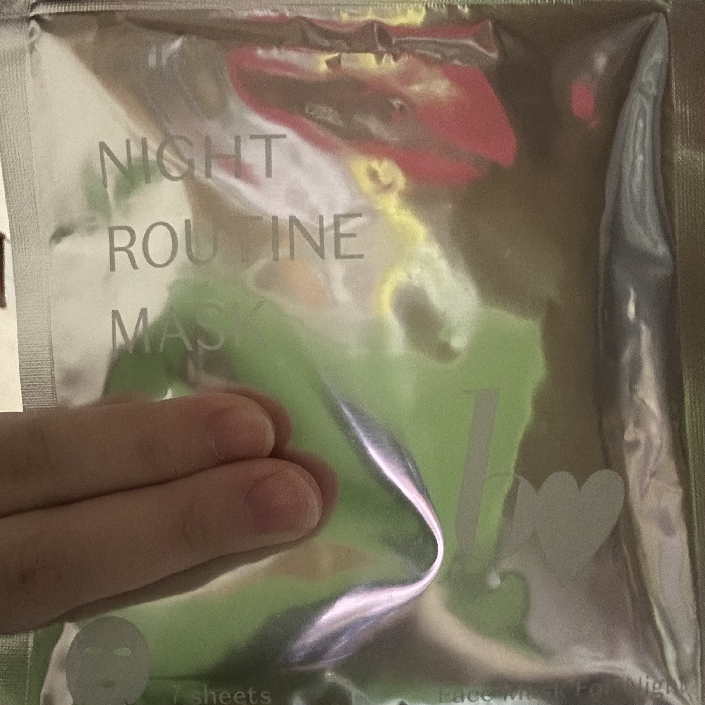 ナイトルーティンマスクR/b idol/シートマスク・パックを使ったクチコミ（1枚目）