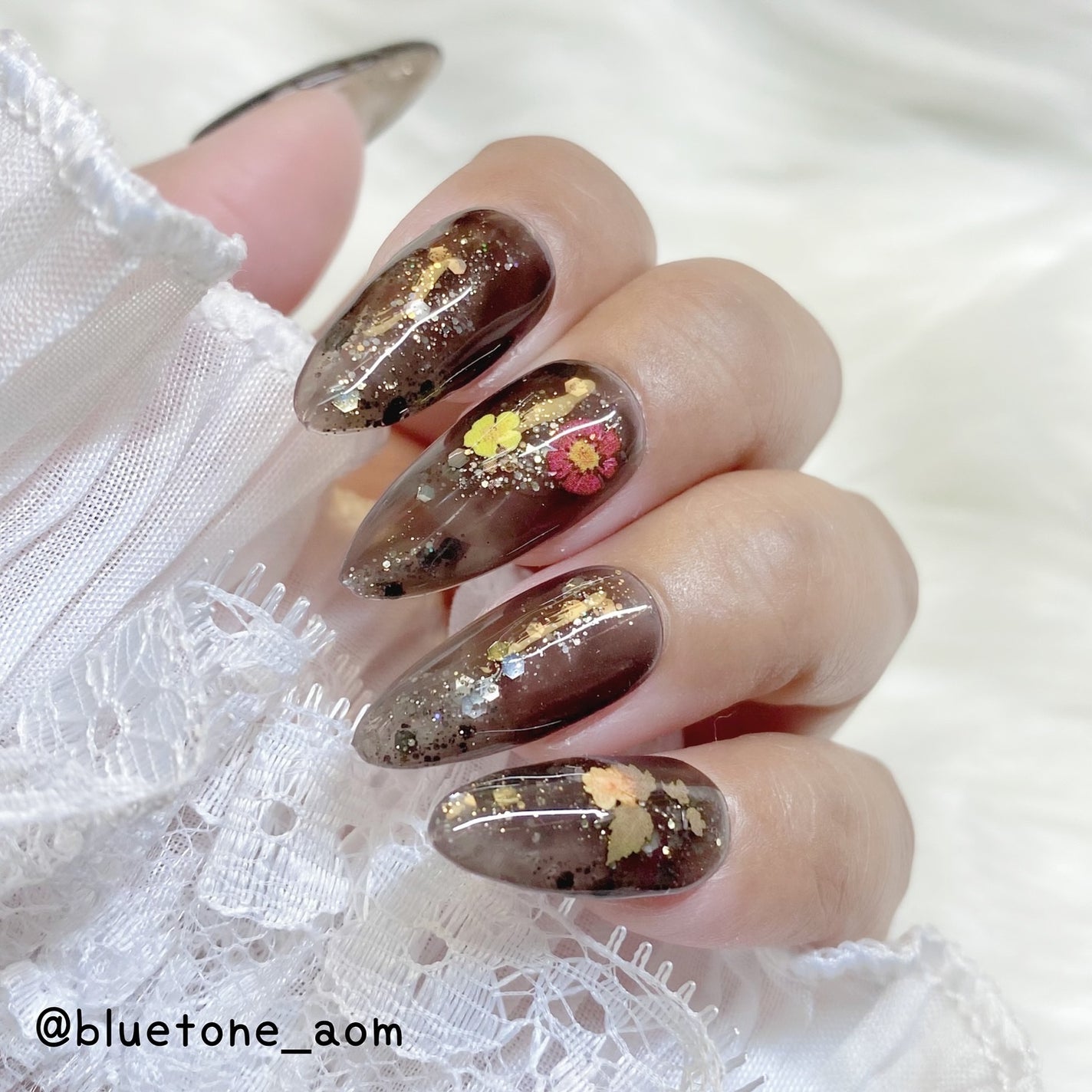 ネイルシール/SHEIN/ネイルシールを使ったクチコミ(3枚目)