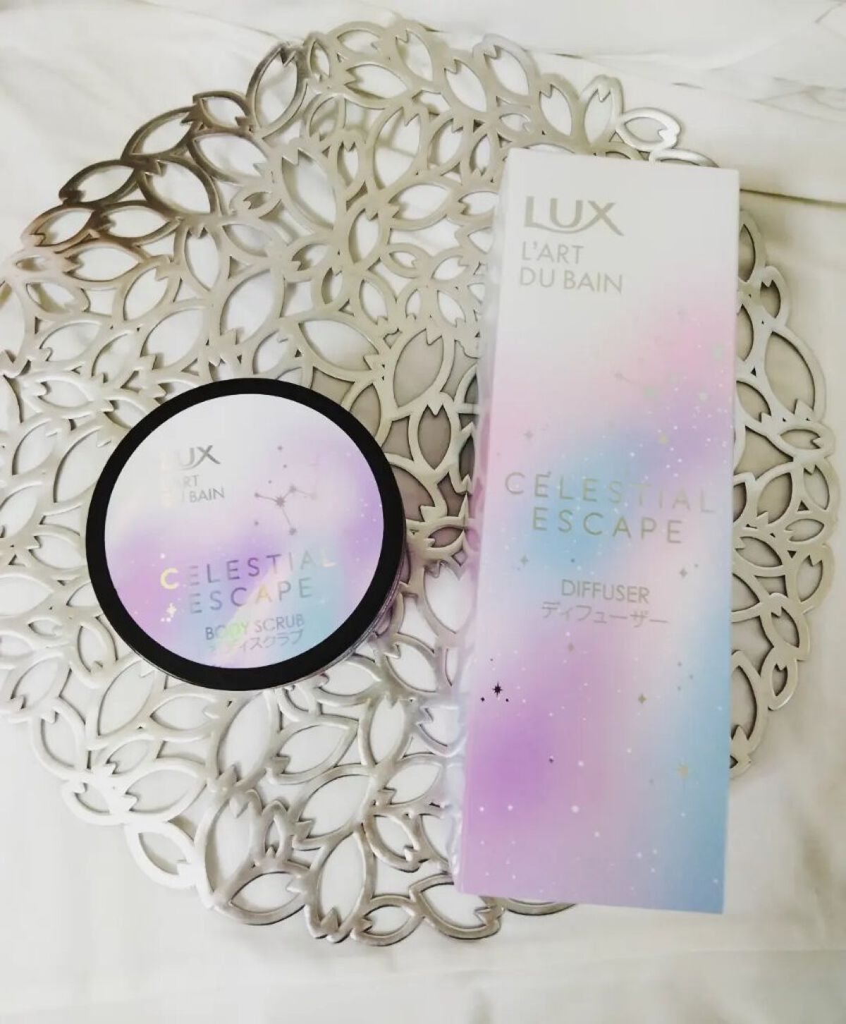 セレスティアルエスケープ ボディスクラブ		/LUX/ボディスクラブを使ったクチコミ（1枚目）
