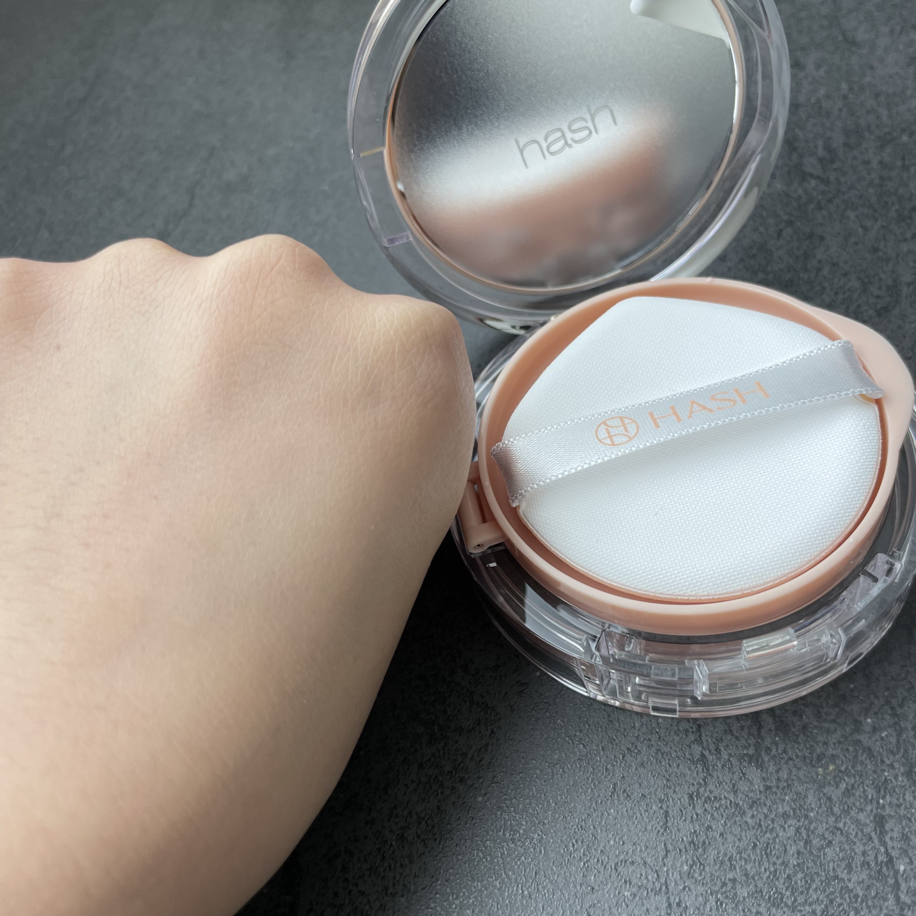 ソウルモーメントパーフェクトアイパレット 01 ソンス_クロップルカフェ/HASH/アイシャドウパレットを使ったクチコミ（2枚目）