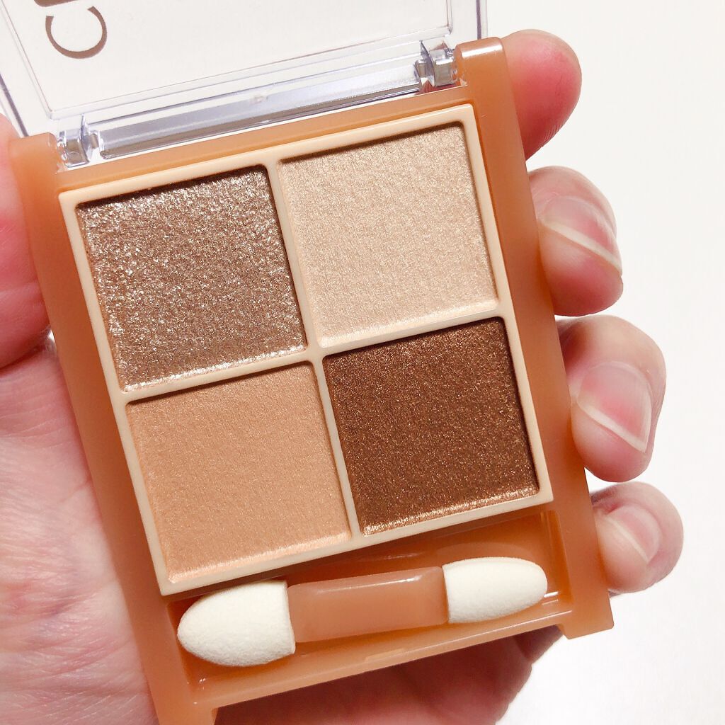 ベージュトーンアイシャドウ/CEZANNE/アイシャドウパレットを使ったクチコミ（2枚目）