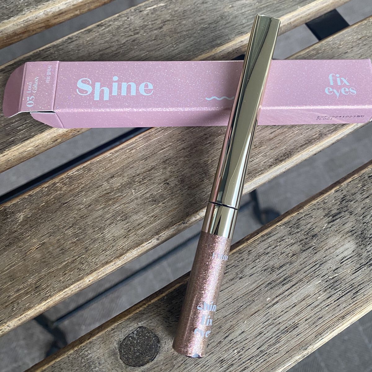 シャインフィックス アイズグリッター/ETUDE/グリッターを使ったクチコミ（1枚目）