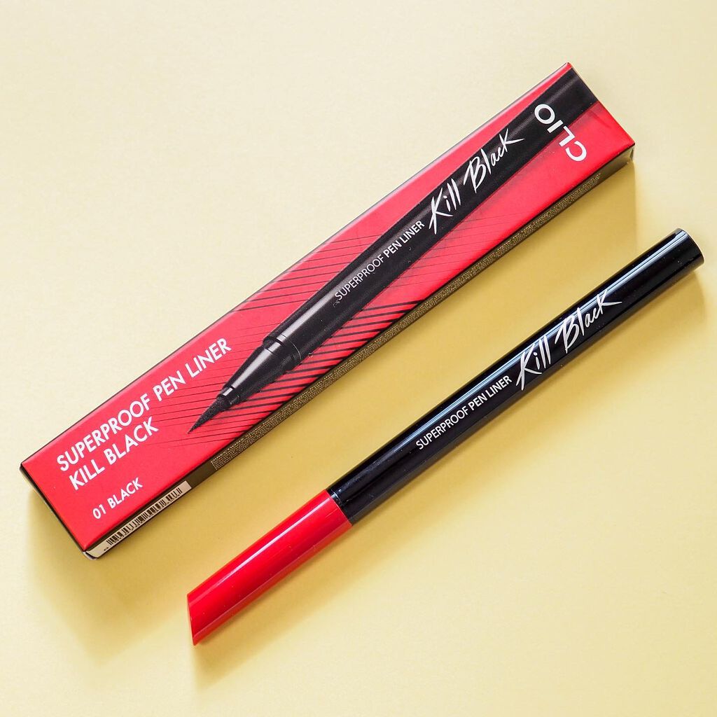 スーパープルーフ ペン ライナー/CLIO/リキッドアイライナーを使ったクチコミ(7枚目)