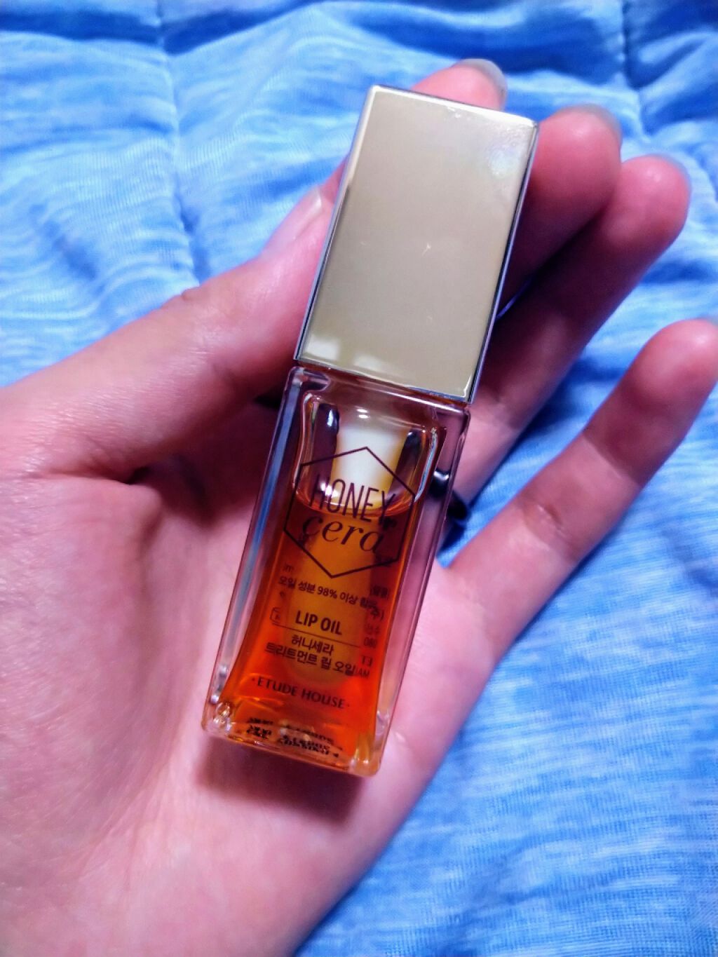 Hセラ トリートメント リップオイル/ETUDE/リップグロスを使ったクチコミ(1枚目)