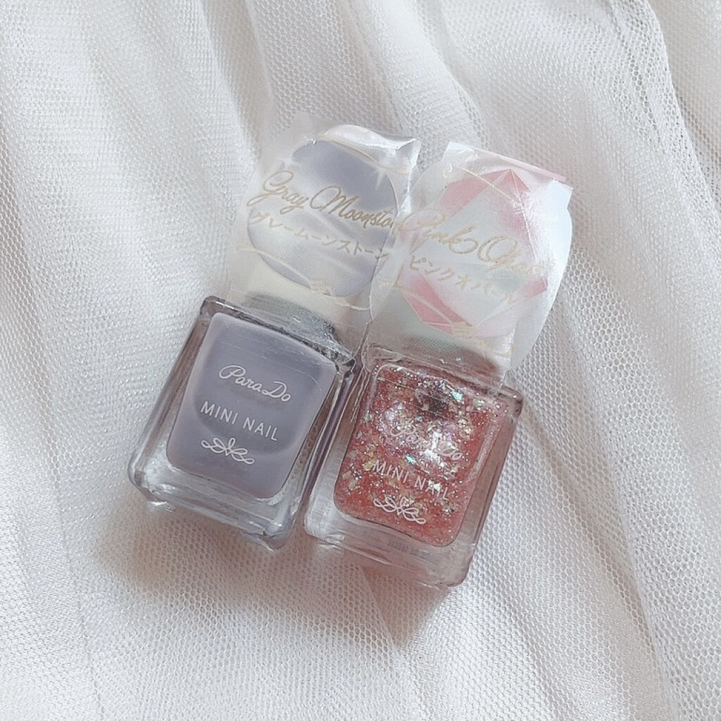 ミニネイル/パラドゥ/マニキュアを使ったクチコミ（2枚目）