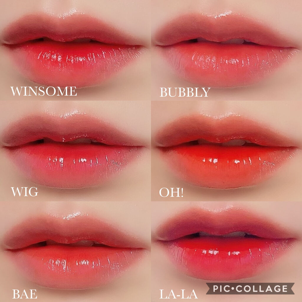 ホリカホリカ ハートクラッシュグローティントエアー/HOLIKA HOLIKA/リップティントを使ったクチコミ（2枚目）