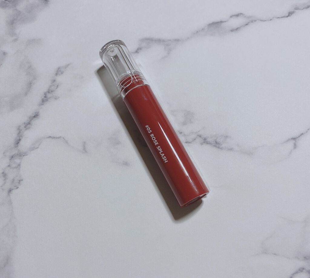 グラスティングウォーターティント/rom&nd/リップティントを使ったクチコミ（1枚目）