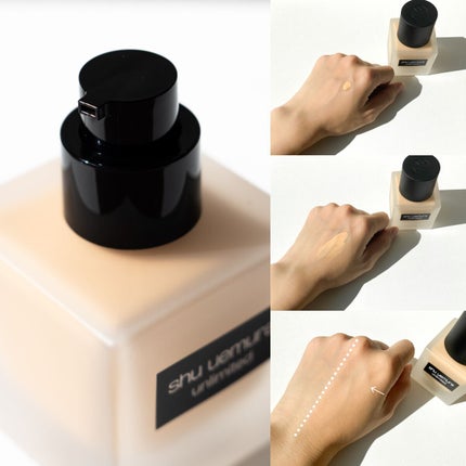 (旧)アンリミテッド ラスティング フルイド/shu uemura/リキッドファンデーションを使ったクチコミ(4枚目)