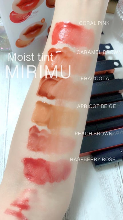 モイストティント/MIRIMU/リップティントを使ったクチコミ(2枚目)