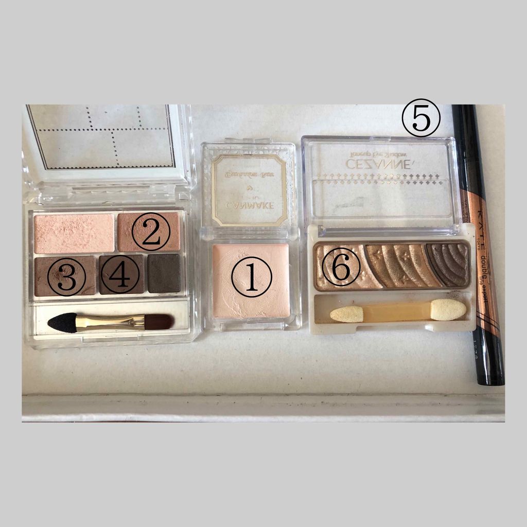 アイシャドウベース/キャンメイク/アイシャドウベースを使ったクチコミ（3枚目）