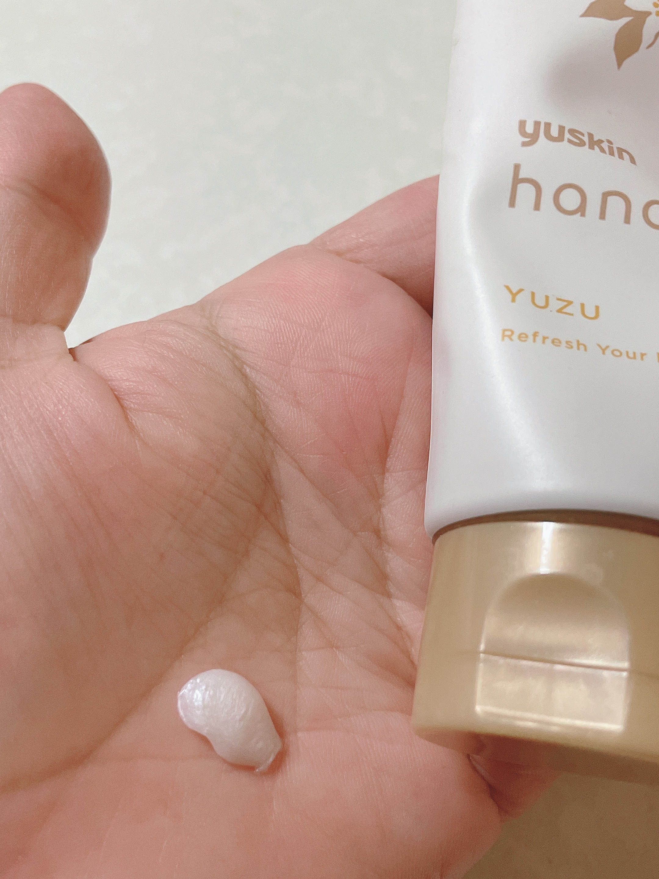 ハンドクリーム ユズ 50g/ユースキンhana/ハンドクリームを使ったクチコミ（2枚目）