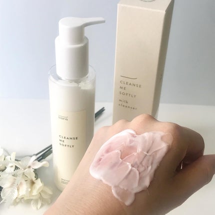 クレンズ ミー ソフトリー ミルククレンザー/SIORIS/ミルククレンジングを使ったクチコミ(4枚目)