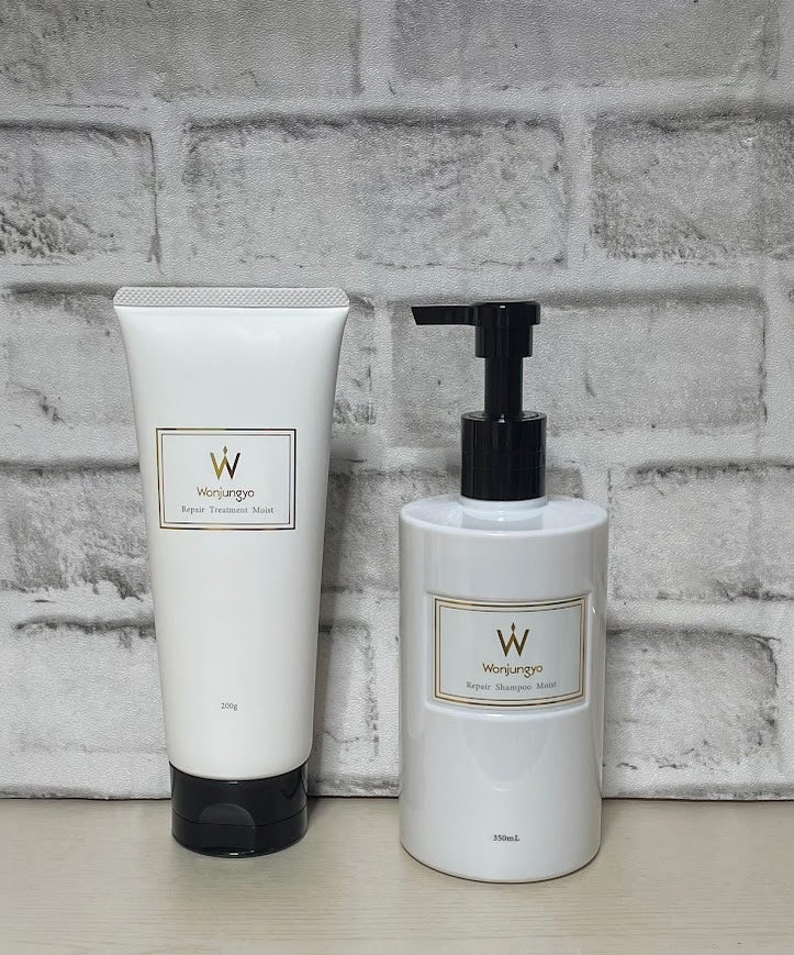 ウォンジョンヨ リペアシャンプー モイスト/リペアトリートメント モイスト/Wonjungyo/市販シャンプーを使ったクチコミ(4枚目)