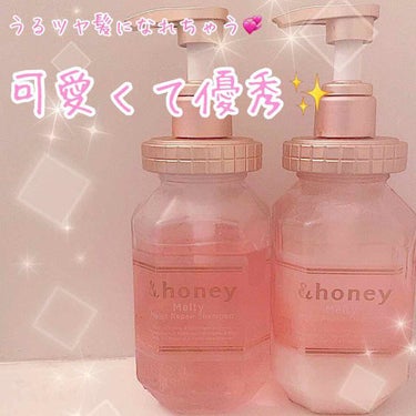 &honey Melty モイストリペア シャンプー1.0／モイストリペア ヘアトリートメント2.0/&honey/シャンプー・コンディショナーを使ったクチコミ（1枚目）