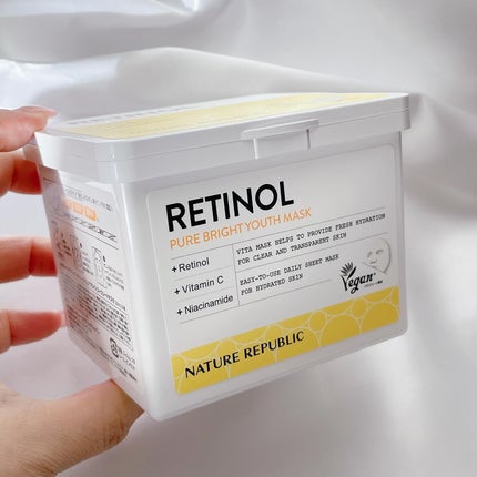 キューブマスク レチノール/ネイチャーリパブリック/シートマスク・パックを使ったクチコミ(2枚目)