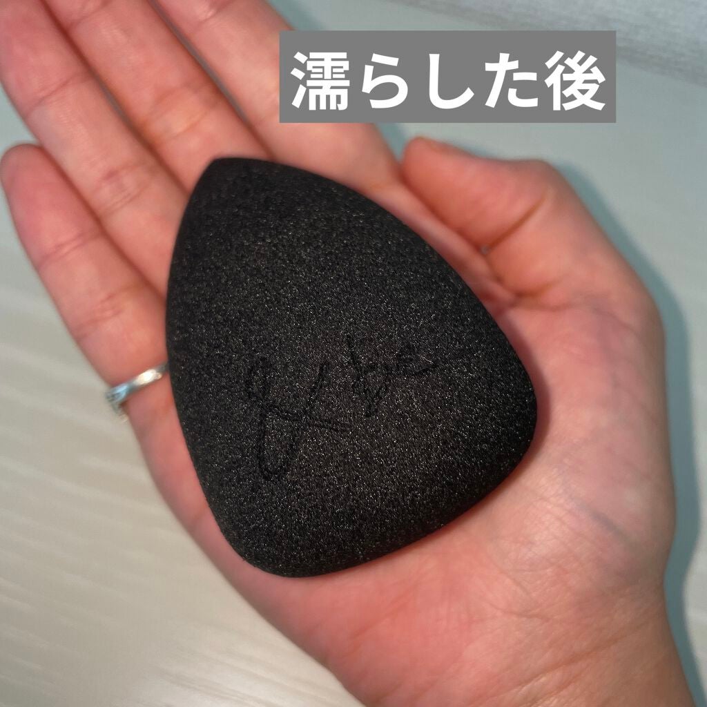 &be ブラックスポンジ/&be/パフ・スポンジを使ったクチコミ(4枚目)