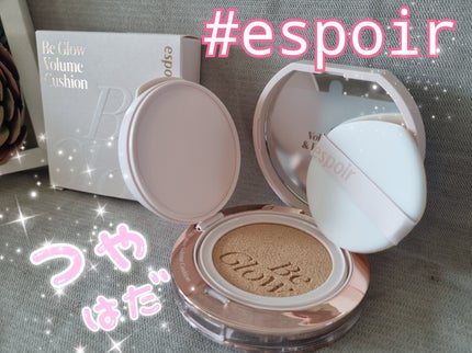 エスポア ビーグロー ボリュームクッション/espoir/クッションファンデーションを使ったクチコミ(1枚目)