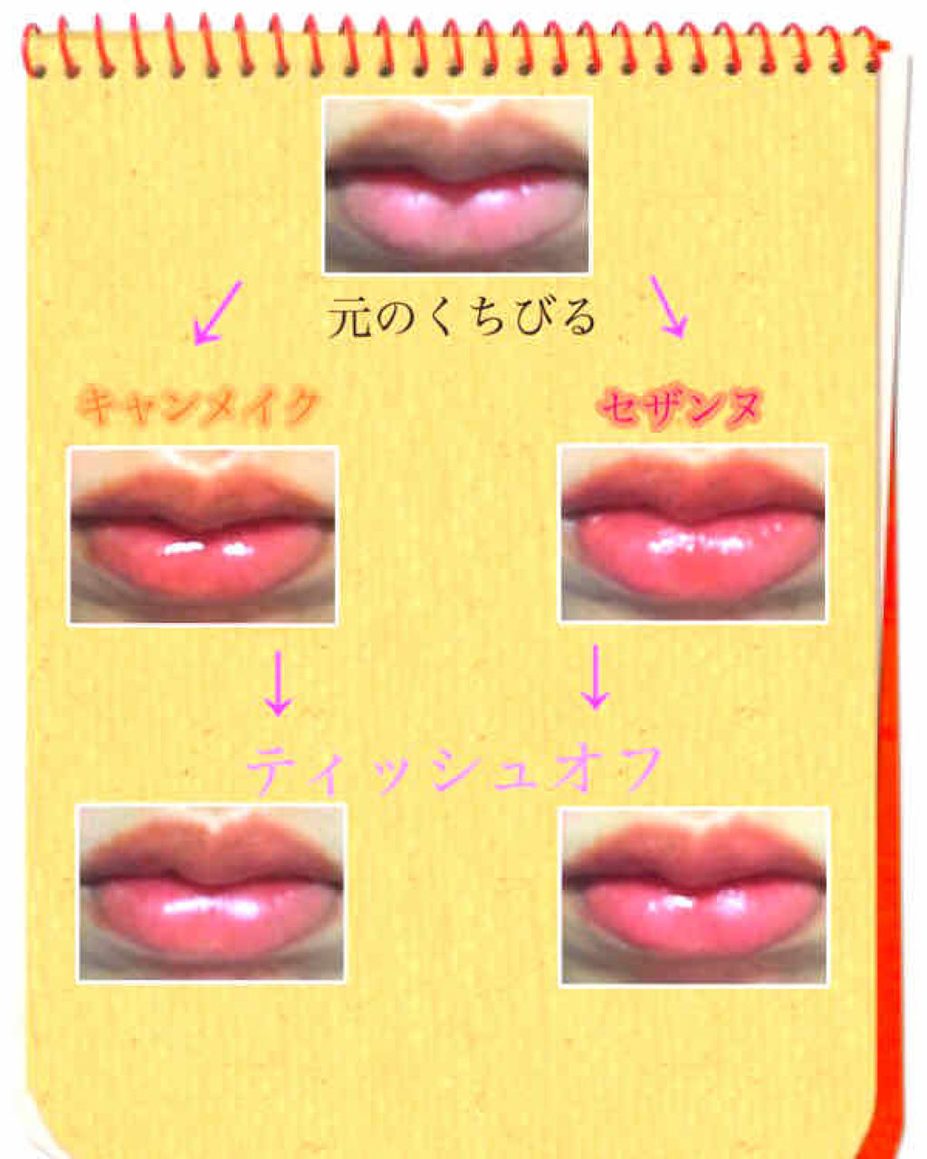 ステイオンバームルージュ/キャンメイク/口紅を使ったクチコミ（3枚目）