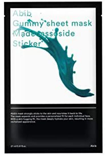 Gummy sheet mask Madecassoside sticker Abib 