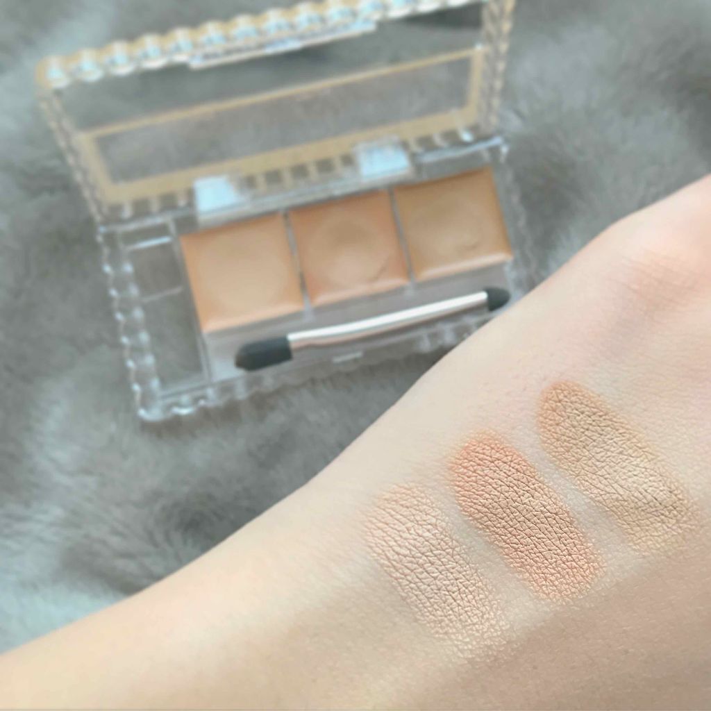 カラーミキシングコンシーラー/キャンメイク/パレットコンシーラーを使ったクチコミ（3枚目）