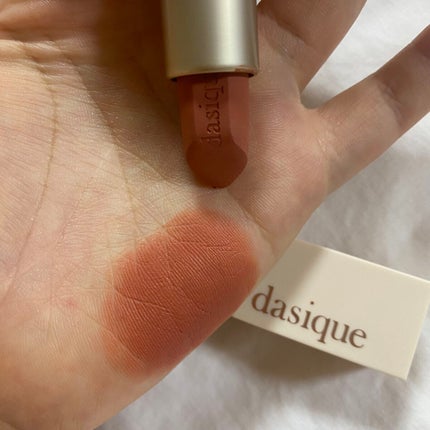 ソフトベルベット リップスティック/dasique/口紅を使ったクチコミ(4枚目)