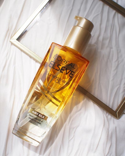 ロレアル パリ エクストラオーディナリー オイル エアリー シルク/ロレアル パリ/ヘアオイルを使ったクチコミ(2枚目)