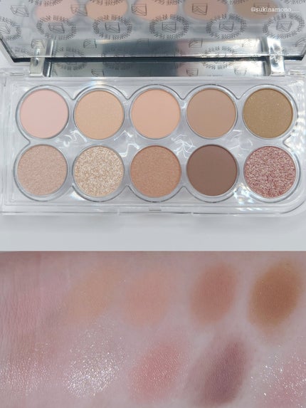 ライトオンアイズシャドウパレット/ルミル/アイシャドウパレットを使ったクチコミ(4枚目)