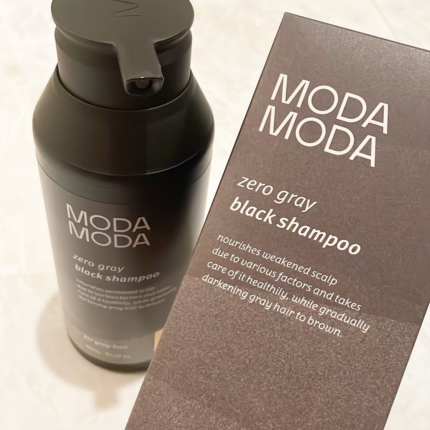 モダモダゼログレイシャンプー/MODAMODA/市販シャンプーを使ったクチコミ(3枚目)