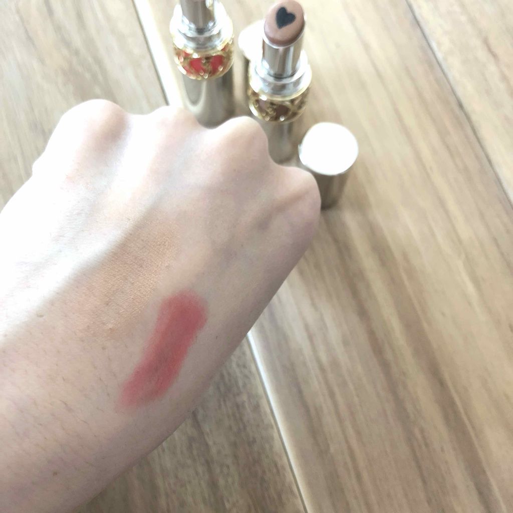 ヴォリュプテ プランプインカラー/YVES SAINT LAURENT BEAUTE/口紅を使ったクチコミ(2枚目)