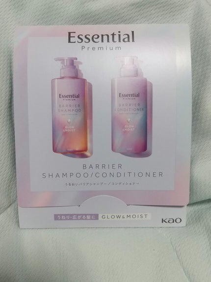 エッセンシャル プレミアム うるおいバリアシャンプー/コンディショナー グロウ&モイスト/エッセンシャル/市販シャンプーを使ったクチコミ(1枚目)