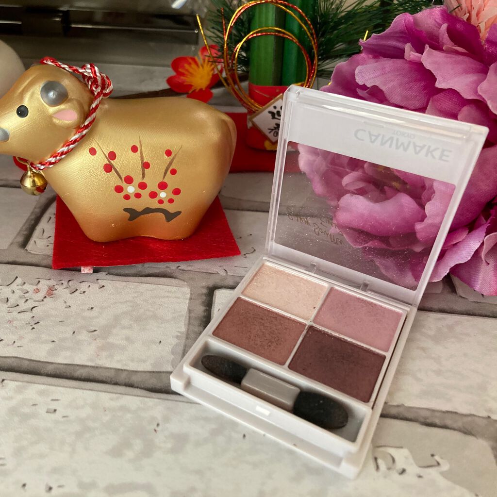 シルキースフレアイズ/キャンメイク/アイシャドウパレットを使ったクチコミ（2枚目）