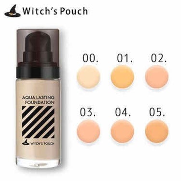 アクアラスティングファンデーション/Witch's Pouch/リキッドファンデーションを使ったクチコミ（2枚目）