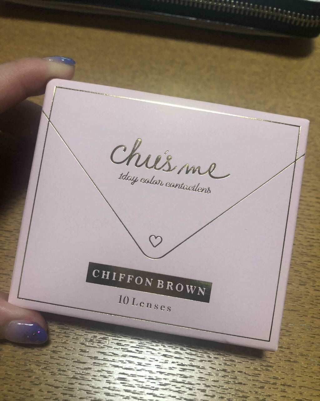 Chu's me 1day/Chu's me/ワンデー(1DAY)カラコンを使ったクチコミ(1枚目)