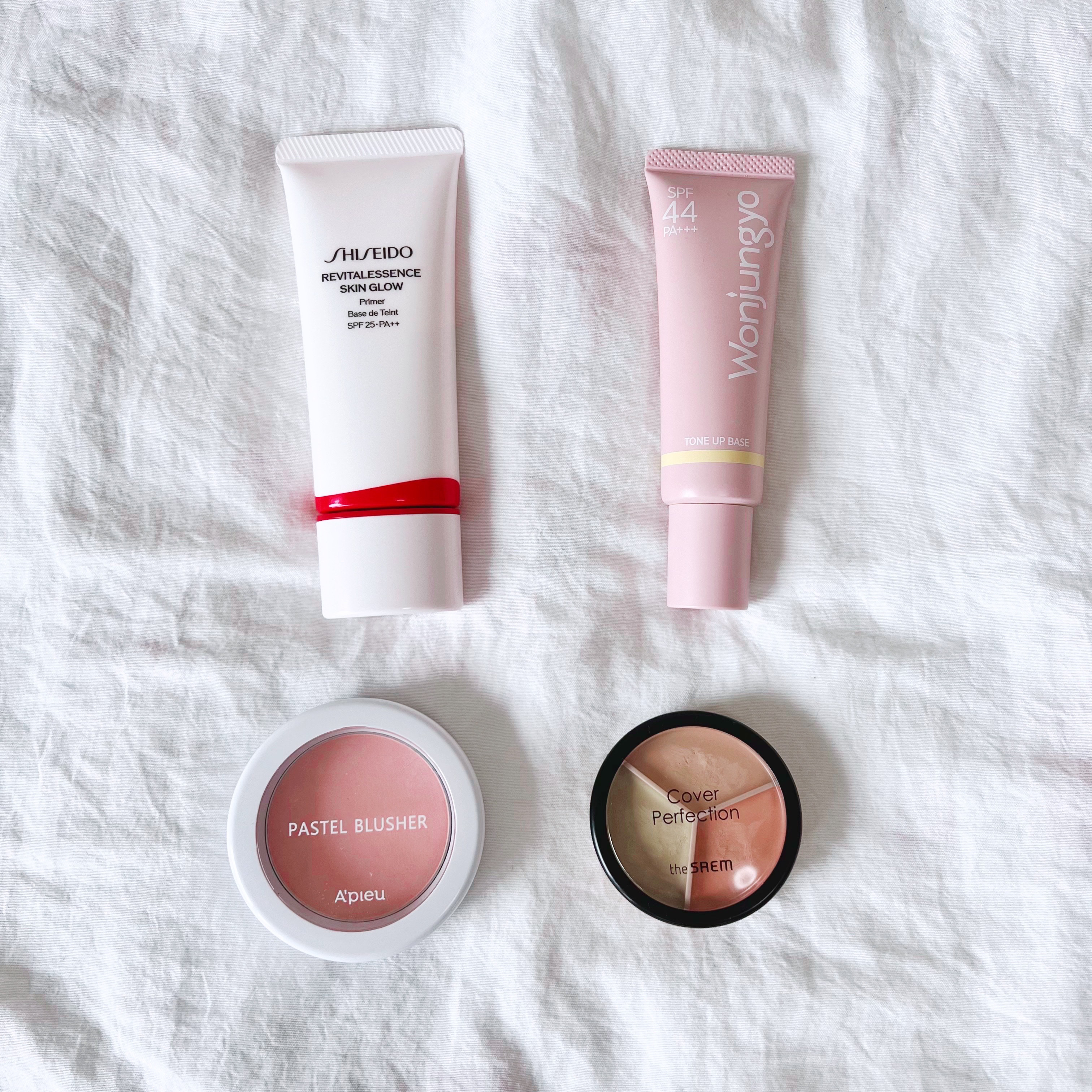 カバーパーフェクション トリプル ポット コンシーラー/the SAEM/パレットコンシーラーを使ったクチコミ（2枚目）