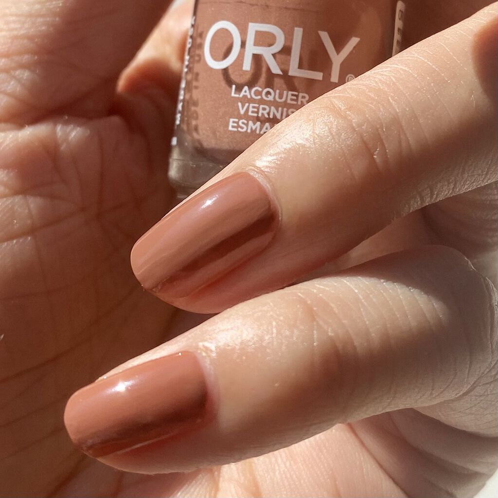 ネイルラッカー mini 48575 コーヒーブレイク/ORLY/マニキュアを使ったクチコミ（3枚目）