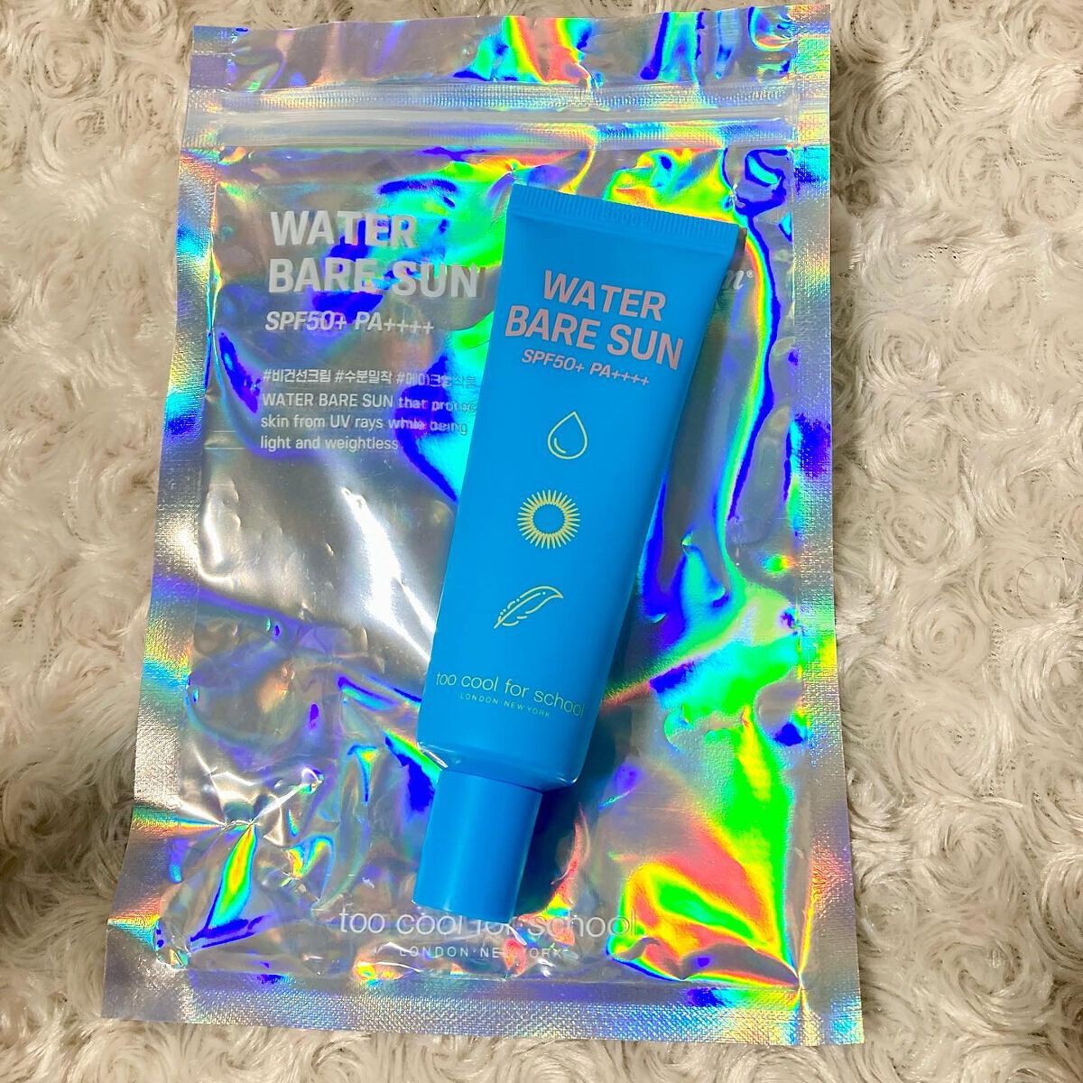 ちゃんぶぅ 投稿ある方フォロバします💕 on LIPS 「toocoolforschoolウォーターベアサンSPF50+..」(3枚目)