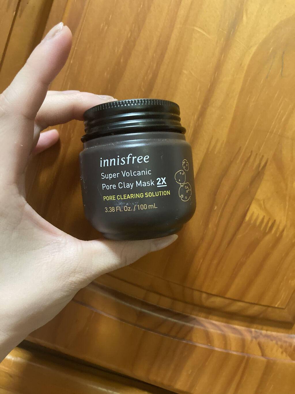 スーパーヴォルカニック　ポア　クレイマスク/innisfree/洗い流すパック・マスクを使ったクチコミ（2枚目）