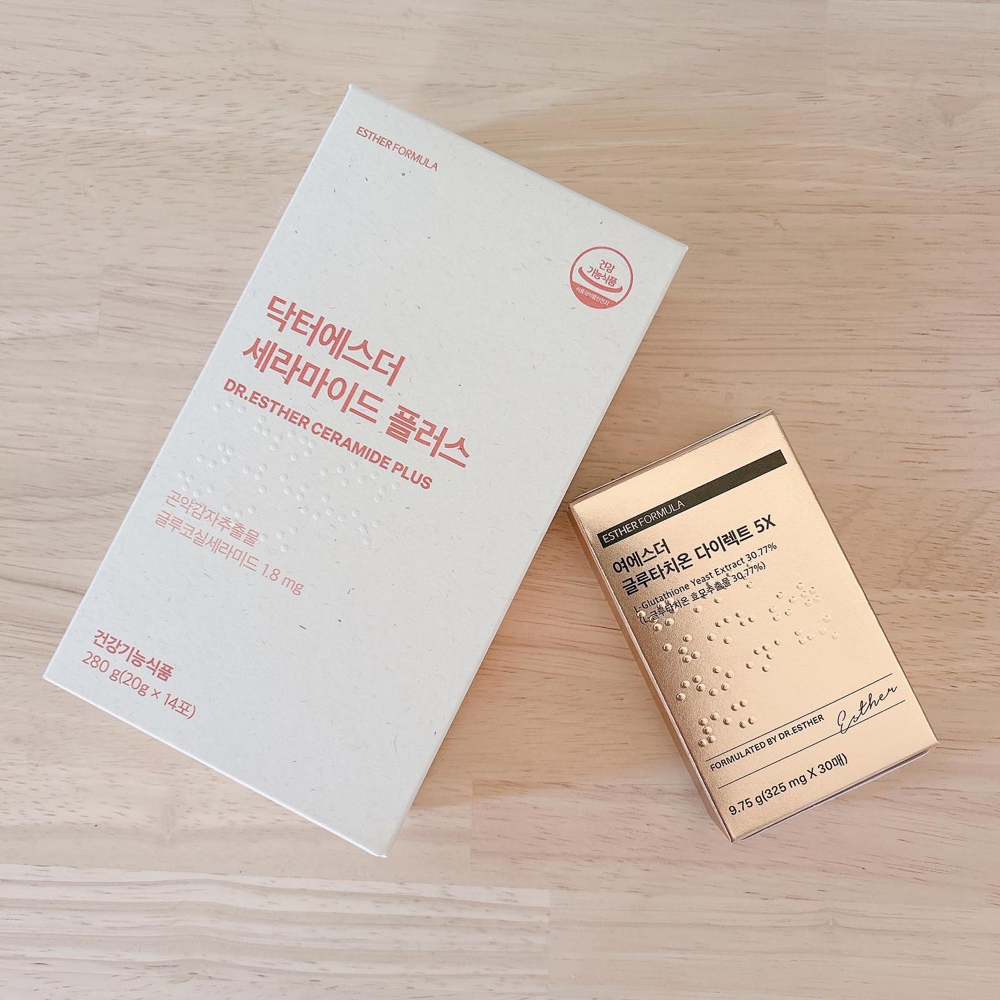 ヨエスターグルタチオンダイレクト５X/ESTHER FORMULA/美容サプリメントを使ったクチコミ（1枚目）