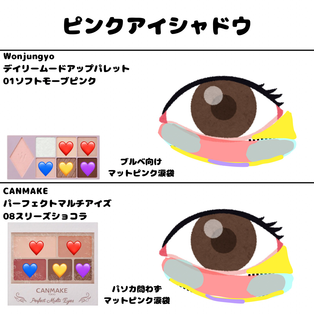パーフェクトマルチアイズ/キャンメイク/アイシャドウパレットを使ったクチコミ（3枚目）