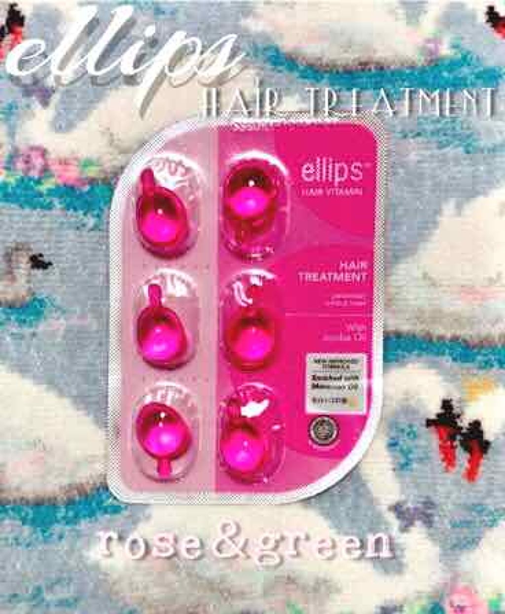 ヘアーオイル【トリートメント】/ellips/ヘアオイルを使ったクチコミ（1枚目）