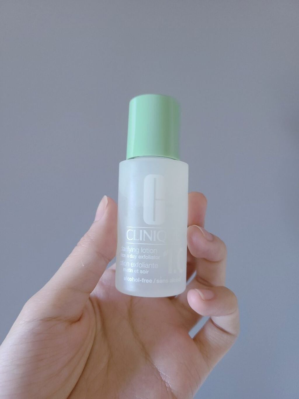 クラリファイング ローション 1/CLINIQUE/拭き取り化粧水を使ったクチコミ(1枚目)