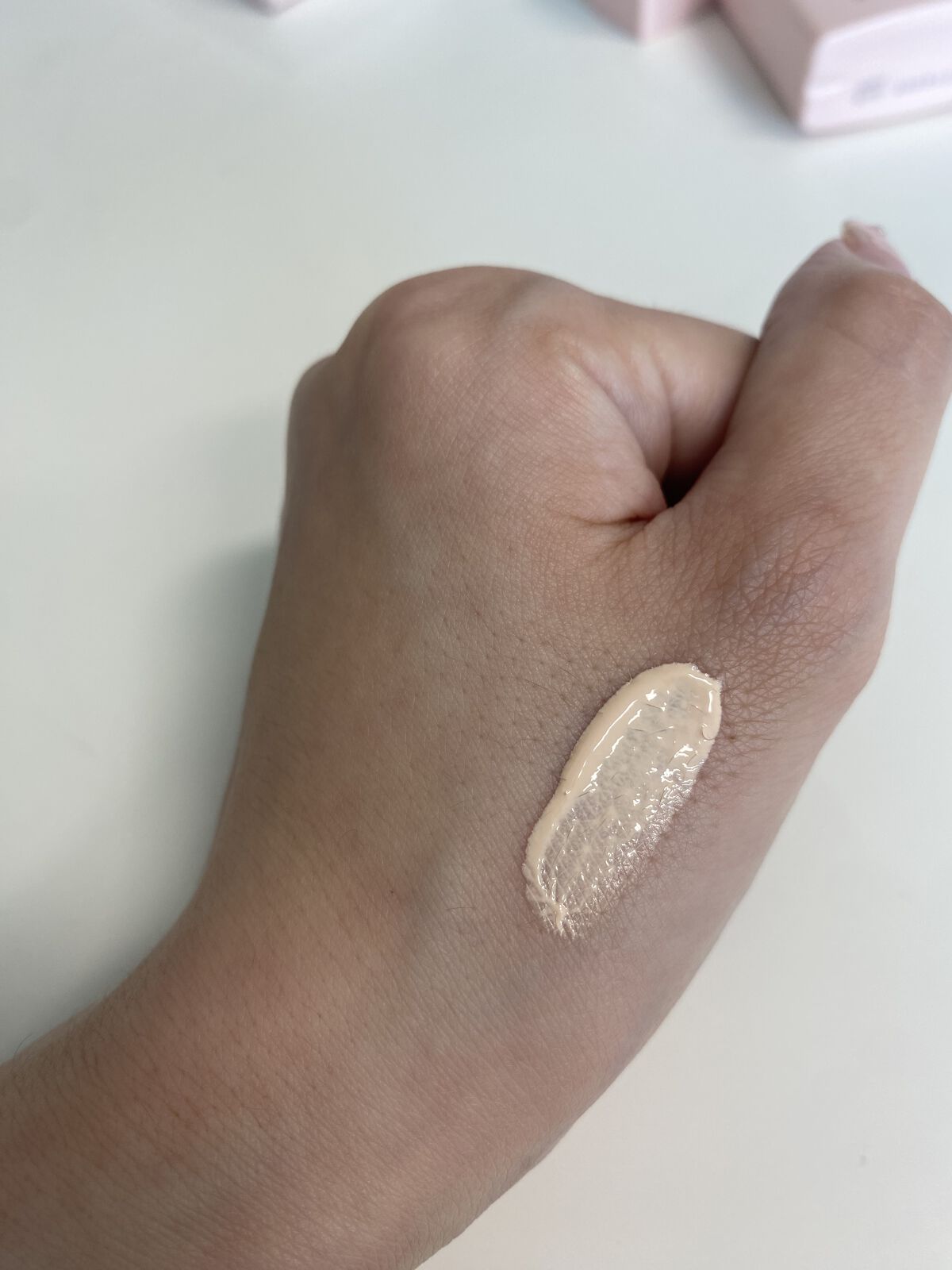 ピーチスキンフィッティングベース オールニュー SPF50 PA++++/espoir/化粧下地を使ったクチコミ（3枚目）