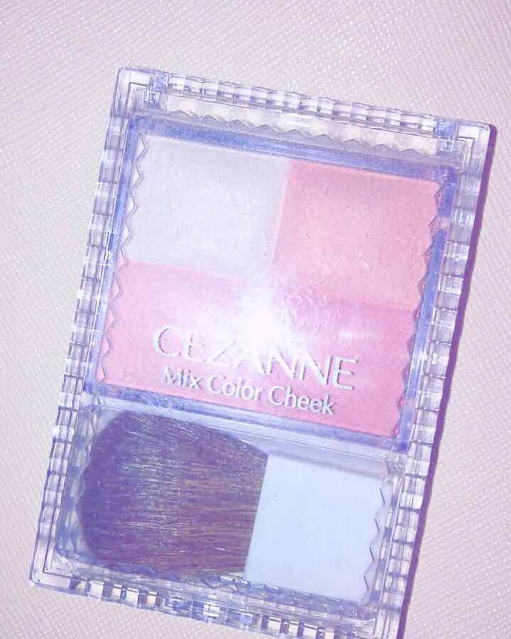 ミックスカラーチーク/CEZANNE/パウダーチークを使ったクチコミ(1枚目)
