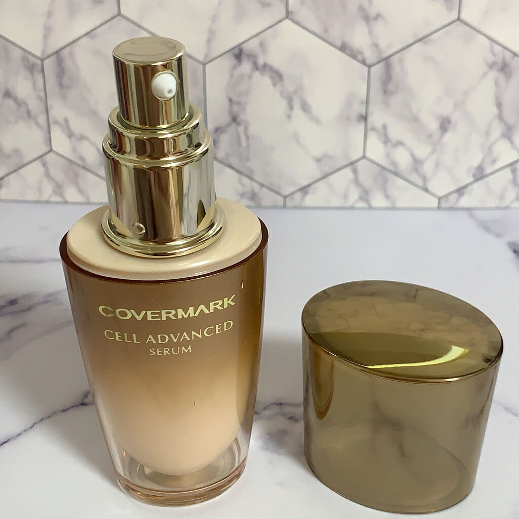 試してみた】セルアドバンスト セラム WR COVERMARKの効果・肌質