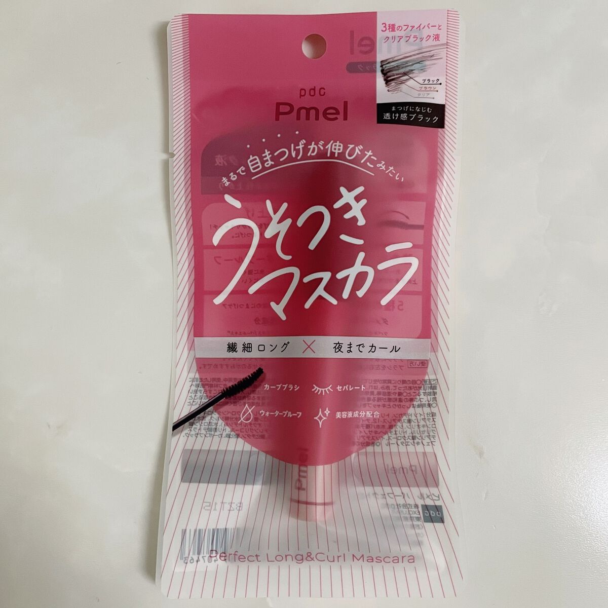 ピメル うそつきマスカラ/pdc/マスカラを使ったクチコミ（1枚目）